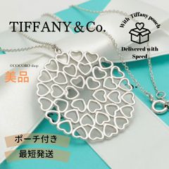 TIFFANY&Co. 希少 極美品 ラビングハート メダリオン ネックレス 