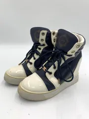 Rady レディ 武藤静香 インヒール ハイカット スニーカー sizeS/紺×白 ■■ レディース