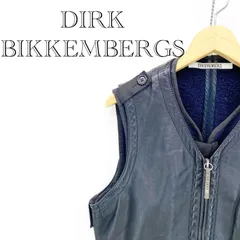 ダークビッケンバーグ　フーディージッパーベスト　レア 2026年最新】DIRK BIKKEMBERGS メンズ ベストの人気アイテム - メルカリ