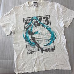 하츠네 미쿠 V3 T셔츠 Ver.3.0 화이트 L사이즈 VOCALOID
