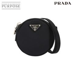 超美品】PRADA テスート ポーチ 1NE027 ナイロン ブラック×レッド
