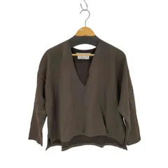 アメリカーナ Americana {{MICA&DEAL}}別注 M.C.W バックロゴプリント Vネックプルオーバースウェット レディース FREE 