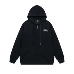 【新品未使用】2025新作Stussy ウールをかけます ステューシー ジップパーカー 男女兼用 限定発売です
