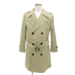 ドルチェ&ガッバーナ ドルガバ DOLCE&GABBANA タグ付き トレンチコート ダブル ベルト付き 44 ベージュ /UO