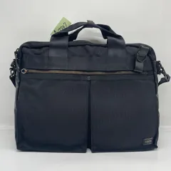 BN7707●PORTER ポーター  HEAT ヒート 2way ビジネスバッグ ブリーフケース 黒 吉田カバン ナイロン 日本製 703-07881