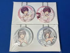 (ダブりあり)一番くじ 一番くじ ホロライブ ～Wedding Dress Style～ 缶バッジ賞(宝鐘マリン・白銀ノエル・雪花ラミィ) 詰め合わせセット