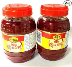 【2個セット】 豆板醤 川老匯 郫县豆瓣酱 豆板酱 净含量1kg 红油 1000g 中国のサムネイル