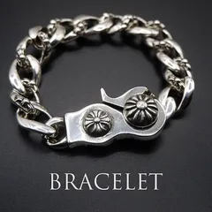 ブレスレット メンズ シルバー メンズブレスレット bracelet  クロスデザイン