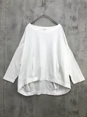 URBAN RESEARCH DOORS アーバンリサーチドアーズ タックデザイン 7分袖 カットソー sizeM/オフホワイト  ■◇ レディース