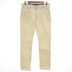 ブラックレーベルクレストブリッジ BLACK LABEL CRESTBRIDGE コーデュロイパンツ ストレート ジップフライ ストレッチ M 白 ホワイト /GV