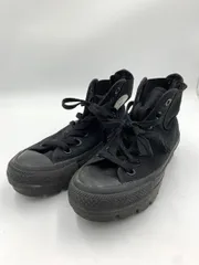 CONVERSE コンバース サイドゴア チャンク 1sd535 ハイカット スニーカー size23.0/黒 ■■ レディース