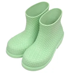 BOTTEGA VENETA　ボッテガヴェネタ　FIREMAN ANKLE BOOTS　ファイヤーマンアンクルブーツ　イントレチャートラバーブーツ　763725V3OE0　8054000233298