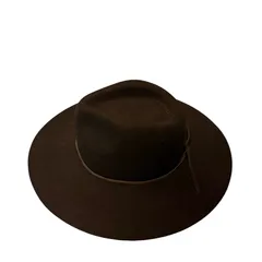  Lack of Color ボウシ ハット M ブラック つば広 中折れハット 2000002480099【MN10】