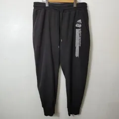 adidas Star Wars アディダス スターウォーズ スウェット パンツ スポーツ 裏起毛 プリント ブラック系 2XO 大きいサイズ B160