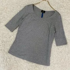 《良品》LANVIN Collection カットソー グレー 40 キレイめ 着回し シンプル