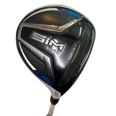 【中古】 テーラーメイド SIM MAX 5W フェアウェイウッド FW リシャフト (フレックスその他) メンズ 男性用 右利き 右用 Cランク ゴルフクラブ
