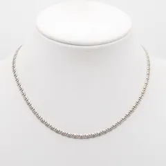 M076 ヴィンテージ 925刻印 ネックレス シルバー チェーン デザイン