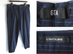 新品 GTA ハンガー付 ストレッチコンフォートスラックス M（80-85cm紺