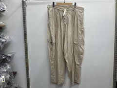 YOHJI YAMAMOTO POUR HOMME ヨウジヤマモト プールオム 21SS LINEN DDW HEM ADJUSTFOLD PANTS HD-P47-303 サイズ3 麻 リネン