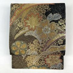✨SALE✨ 京都西陣 【 となみ織物 】 正絹 袋帯 松竹梅文様 - メルカリ