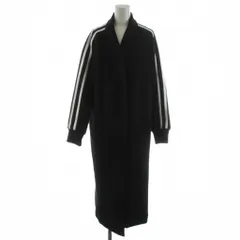 ダブルスタンダードクロージング ダブスタ DOUBLE STANDARD CLOTHING ESSENTIAL コットンダンボールチェスターコート ロング丈 アウター 36 黒 ブラック 2507-070-221 /AN48