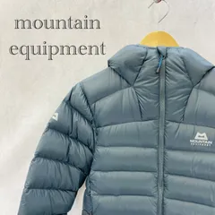 MOUNTAIN EQUIPMENT マウンテンイクイップメント ダウンコート ダウン100％ S カーキ  レディース ファッション _201021のサムネイル