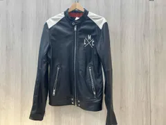 DIESEL シングルライダース S.C. IN000133ブラック　Lサイズ