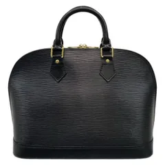 LOUIS VUITTON(ルイヴィトン) ハンドバッグ エピ アルマ M52142 ノワール×ゴールド金具 レザー