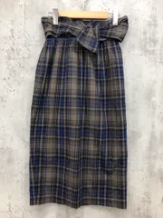 美品 SENSE OF PLACE センスオブプレイス アーバンリサーチ マドラス チェック スカート size36/ブルー系 ■◇ レディース