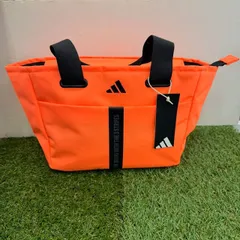 【新品未使用品】アディダス ワーディング ラウンド トートバッグ HM560 ゴルフ 2026年モデル adidas オレンジ（葛西店）