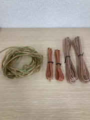 ！２　スピーカーケーブル 3セット 5本 まとめ売り【その他】【1】