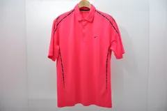中古 メンズ ナイキ NIKE 半袖ポロシャツ L ピンク