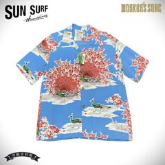 SUN SURF】Artvogue バックパネル アロハシャツ レーヨンリネン - メルカリ