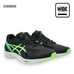 アシックス asics TARTHER RP 3 WIDE ターサー RP3 ワイド メンズ ランニングシューズ レーシング トレーニング スピード練習 テンポラン 幅広 ブラック 1011b466-003 26.0