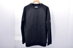 中古 メンズ アディダスゴルフ adidas GOLF スウェット L 黒 ブラック 長袖 トレーナー キルティング