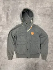 00s STUSSY フード ジップアップ ジャケット