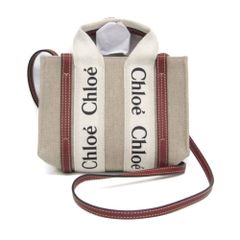 Chloé クロエ ウッディ ナノトート クロシェ ショルダーバッグ
