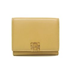 希少色/付属品付✨ロエベ 折り財布 ペブル バーティカル レザー