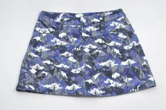 中古 レディース ジャックバニー Jack Bunny!! スカート 1(M) 青×グレー 一体型インナーパンツ付