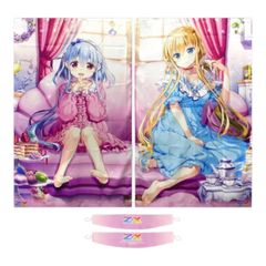 Z/X ゼクス あづみ&リゲル 屏風 特典カードなし - メルカリ