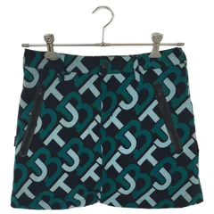 中古 レディース ジャックバニー Jack Bunny!! スカート 2(L) 紺×緑 中綿入り インナーパンツ付き 総柄