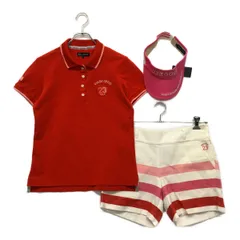 中古 レディース 23区ゴルフ 23区GOLF コーディネートセット 2(L) 赤 ピンク 春秋