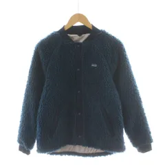 パタゴニア Patagonia レトロ ボマー Retro-X Bomber Jacket フリースジャケット ロゴ XXL 青 ブルー 65415 /AN51