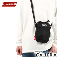 【公認販売店】 コールマン ショルダーバッグ メンズ レディース 斜めがけ バッグ 小さめ Coleman ブランド おしゃれ ミニショルダーバッグ ポーチ ショルダーポーチ 軽量 2L 旅行 アウトドア ウォーカーポーチ S ブラック