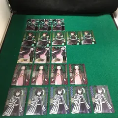 5882　鬼滅の刃　ステンドグラスカード　自販機Ver.　20枚セット売り　かぶりあり