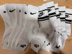 ナイキ キッズ 靴下 白 10 まとめ売り 180-210CM