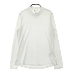 サイズ：M ADIDAS GOLF アディダスゴルフ  ハイネック長袖Tシャツ 総柄 ホワイト系 [240101613700] ゴルフウェア レディース ストスト