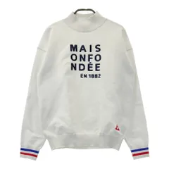 サイズ：L LE COQ GOLF ルコックゴルフ  ハイネックニットセーター  ホワイト系 [240101615513] ゴルフウェア レディース ストスト