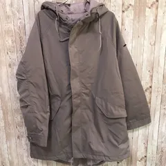 Give ReCollection フード付きモッズコート LL モッズコート コート double zip long mods coat /ボリュームダブル