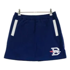 サイズ：M ROUGH&SWELL ラフアンドスウェル  裏起毛スカート  ネイビー系 [240101621429] ゴルフウェア レディース ストスト